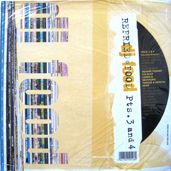 DJ Food – Refried Food Pts. 3 And 4 (LP, Vinyl Record Album)