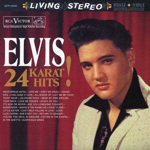 Elvis Presley – 24 Karat Hits! (LP, Vinyl Record Album)