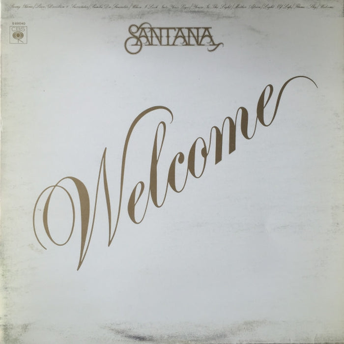 Santana – Welcome (LP, Vinyl Record Album)