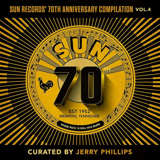 Joe Hill Louis, Little Junior's Blue Flames, The Jesters, The Climates, Charlie Rich, The Prisonaires, Billy Emerson, Jerry Lee Lewis, Cliff Jackson & the Naturals, Howlin' Wolf – Sun Records’ 70th Anniversary Compilation Vol. 4 (LP, Vinyl Record Album)