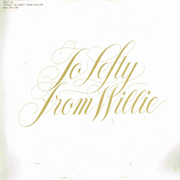 Willie Nelson – To Lefty From Willie (LP, Vinyl Record Album)