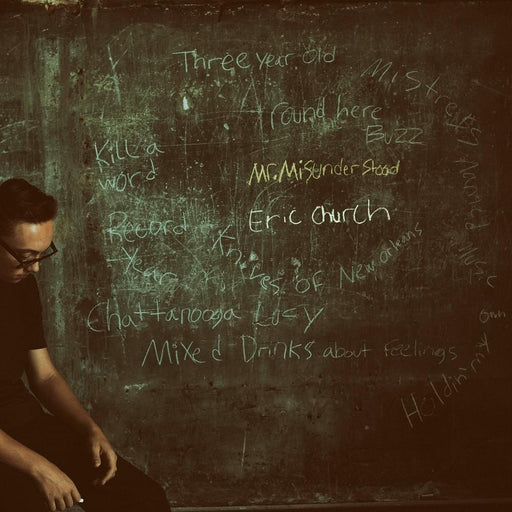 Eric Church – Mr. Misunderstood (Blue vinyl) LP vinyl record