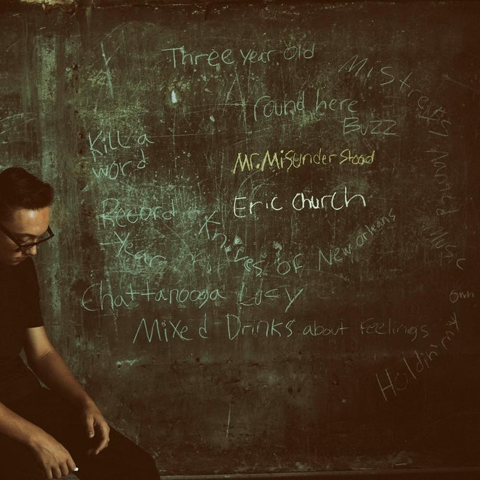 Eric Church – Mr. Misunderstood (Blue vinyl) LP vinyl record