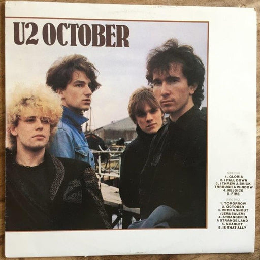 U2 – October (LP, Vinyl Record Album)