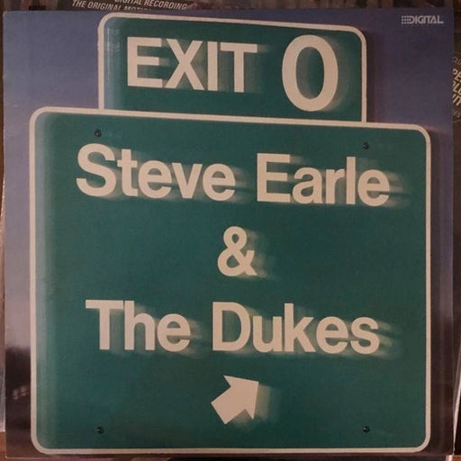 Steve Earle & The Dukes – Exit 0 (LP, Vinyl Record Album)