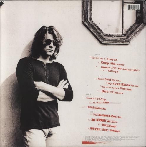 Bon Jovi – Cross Road (The Best Of) (2xLP) LP vinyl record, image 2 of 3