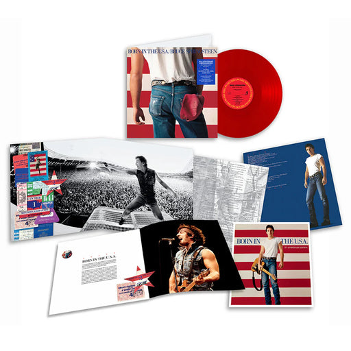 Bruce Springsteen – Born In The U.S.A. (40th Anniversary Edition, Red Vinyl, Booklet + Lithograph) - Image 1