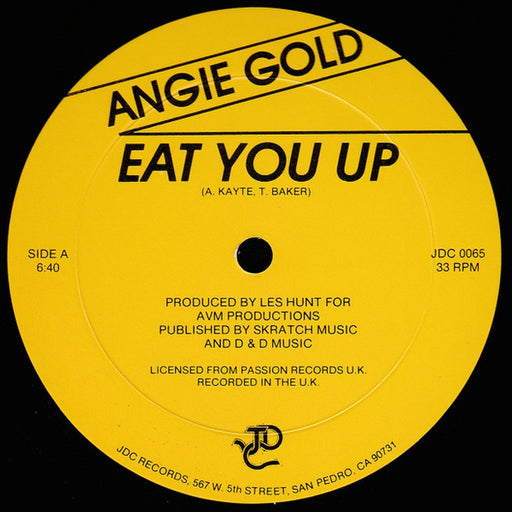 Angie Gold – Eat You Up (LP, Vinyl Record Album)