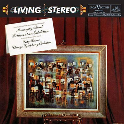 Modest Mussorgsky, Maurice Ravel, Fritz Reiner, The Chicago Symphony Orchestra – Pictures At An Exhibition (LP, Vinyl Record Album)
