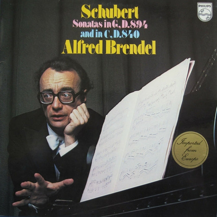 Franz Schubert, Alfred Brendel – Sonatas In G, D.894 And In C, D.840 (LP, Vinyl Record Album)