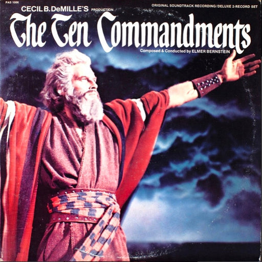 Elmer Bernstein – Music From The Sound Track Of Cecil B. DeMille's "The Ten Commandments" (LP, Vinyl Record Album)