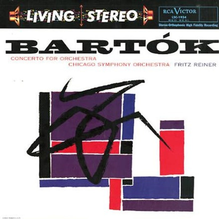 Béla Bartók, The Chicago Symphony Orchestra, Fritz Reiner – Concerto For Orchestra (LP, Vinyl Record Album)