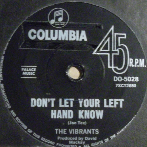 The Vibrants – Don't Let Your Left Hand Know (LP, Vinyl Record Album)