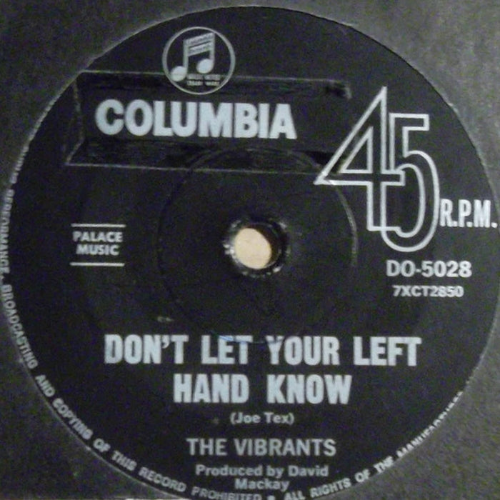 The Vibrants – Don't Let Your Left Hand Know (LP, Vinyl Record Album)