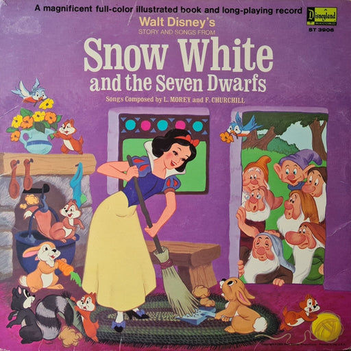 Unknown Artist – Walt Disney's Story And Songs From Snow White And The Seven Dwarfs (LP, Vinyl Record Album)