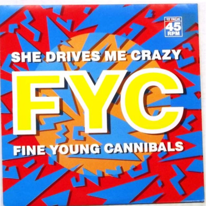 Fine Young Cannibals – She Drives Me Crazy (LP, Vinyl Record Album)