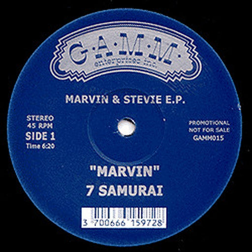 7 Samurai – Marvin & Stevie E.P. (LP, Vinyl Record Album)