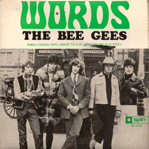 Bee Gees – Words (LP, Vinyl Record Album)