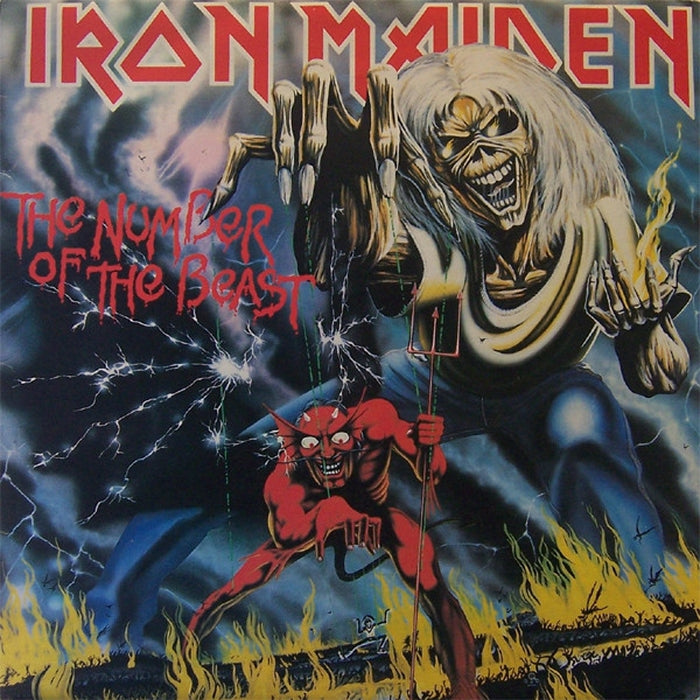 Iron Maiden – The Number Of The Beast (LP, Vinyl Record Album)