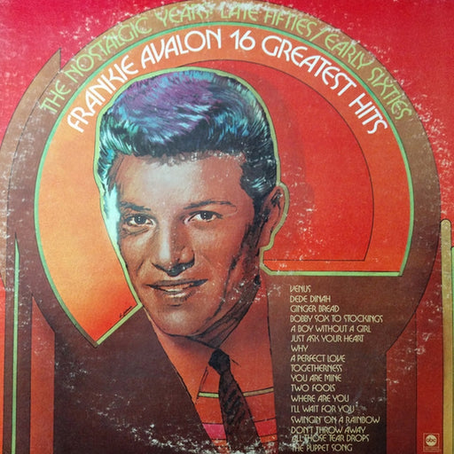 Frankie Avalon – 16 Greatest Hits (LP, Vinyl Record Album)