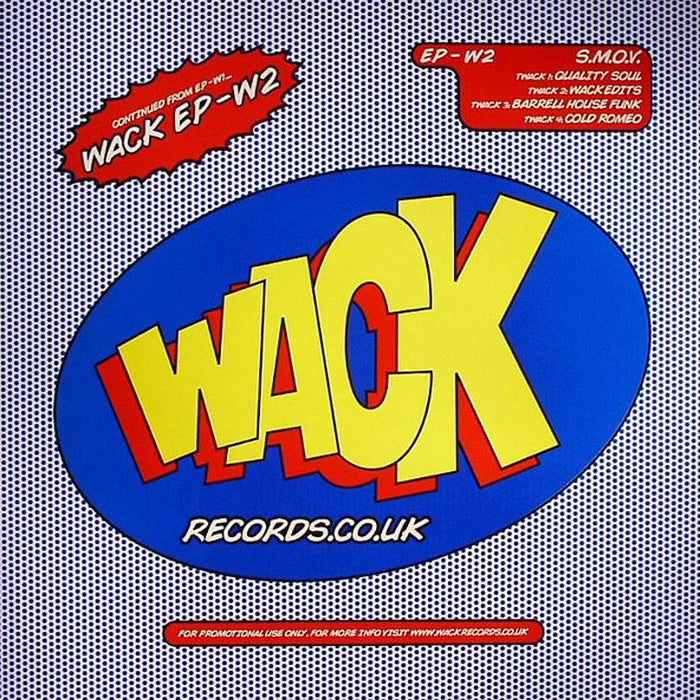 Smoove – Wack EP-W2 (LP, Vinyl Record Album)