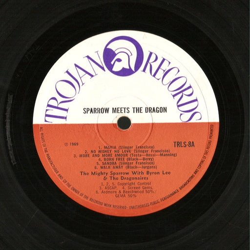 Mighty Sparrow, Byron Lee And The Dragonaires – Sparrow Meets The Dragon (LP, Vinyl Record Album)