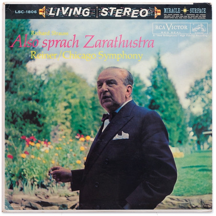 Richard Strauss, The Chicago Symphony Orchestra, Fritz Reiner – Also Sprach Zarathustra (LP, Vinyl Record Album)