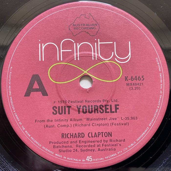 Richard Clapton – Suit Yourself (LP, Vinyl Record Album)