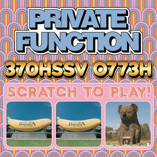 Private Function – 370HSSV 0773H (LP, Vinyl Record Album)