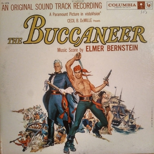 Elmer Bernstein – The Buccaneer (An Original Sound Track Recording) (LP, Vinyl Record Album)