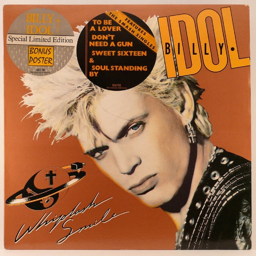 Billy Idol – Whiplash Smile (LP, Vinyl Record Album)