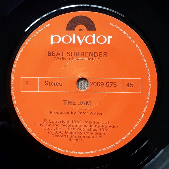 The Jam – Beat Surrender (LP, Vinyl Record Album)