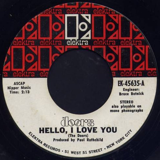 The Doors – Hello, I Love You (LP, Vinyl Record Album)