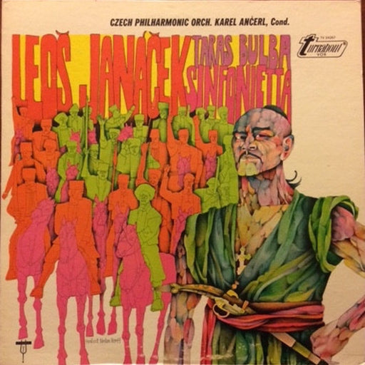 The Czech Philharmonic Orchestra, Karel Ančerl, Leoš Janáček – Taras Bulba (Rhapsody For Orchestra), Sinfonietta (LP, Vinyl Record Album)