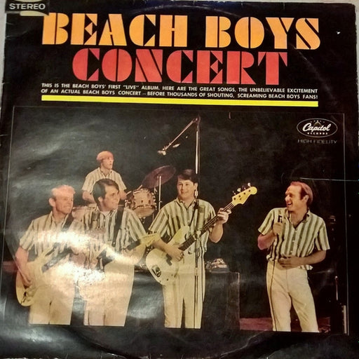 The Beach Boys – Concert (LP, Vinyl Record Album)