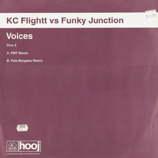 KC Flightt, Funky Junction – Voices 12" vinyl record, image 1 of 3