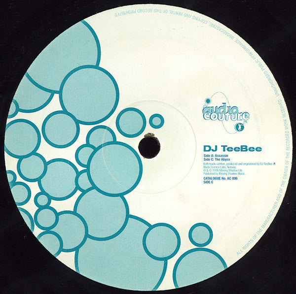 Teebee – Assassin 12" vinyl record, image 2 of 2