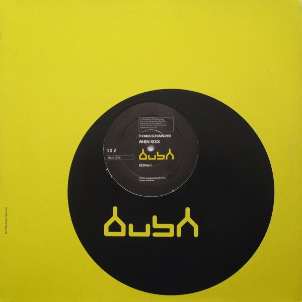 Thomas Schumacher – When I Rock 12" vinyl record, image 4 of 4