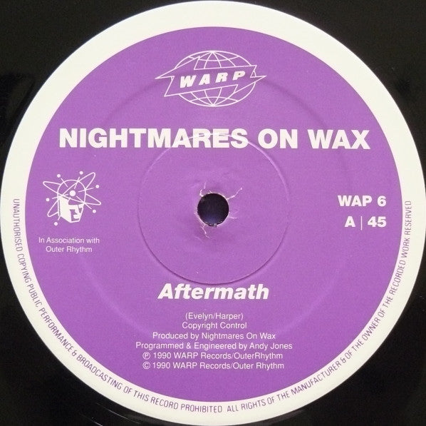 Nightmares On Wax – Aftermath #1 12" vinyl record, image 3 of 4