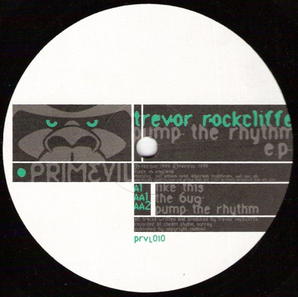 Trevor Rockcliffe – Pump The Rhythm E.P 12" vinyl record, image 3 of 4