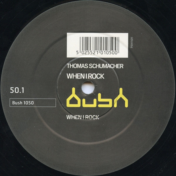 Thomas Schumacher – When I Rock 12" vinyl record, image 1 of 4
