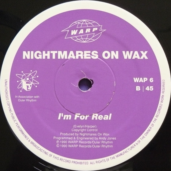 Nightmares On Wax – Aftermath #1 12" vinyl record, image 4 of 4