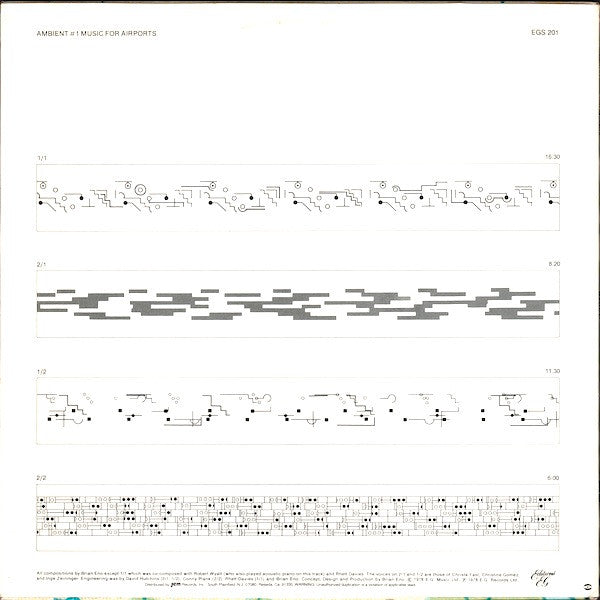 Brian Eno – Ambient 1 (Music For Airports) LP vinyl record, image 2 of 5