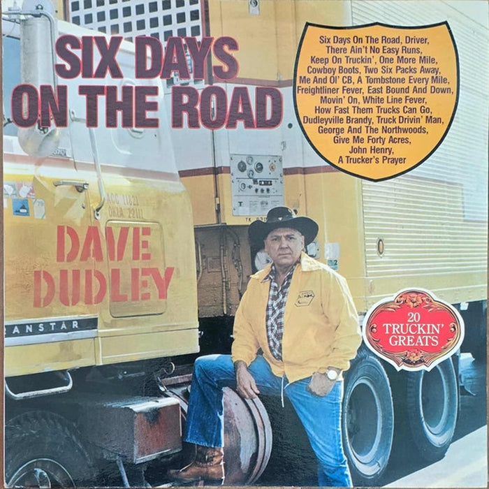 Dave Dudley – Six Days On The Road (LP, Vinyl Record Album)