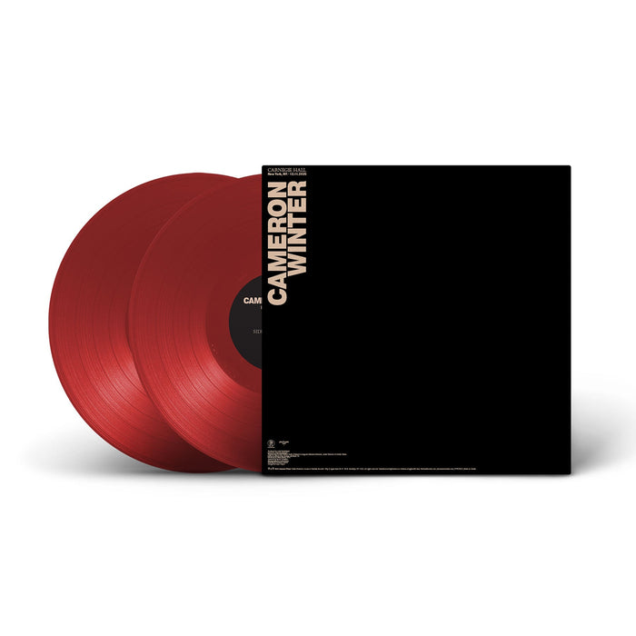 Cameron Winter – Live at Carnegie Hall (2xLP, Red Vinyl) LP vinyl record, image 3 of 3