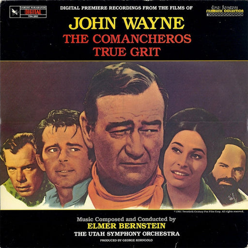 Elmer Bernstein – The Films Of John Wayne: The Comancheros / True Grit (LP, Vinyl Record Album)