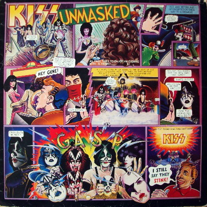 Kiss – Unmasked (LP, Vinyl Record Album)