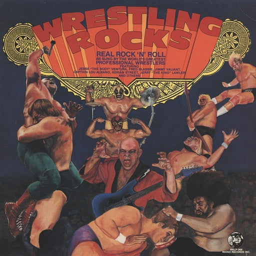 Various – Wrestling Rocks (LP, Vinyl Record Album)
