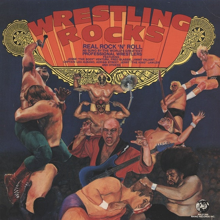 Various – Wrestling Rocks (LP, Vinyl Record Album)
