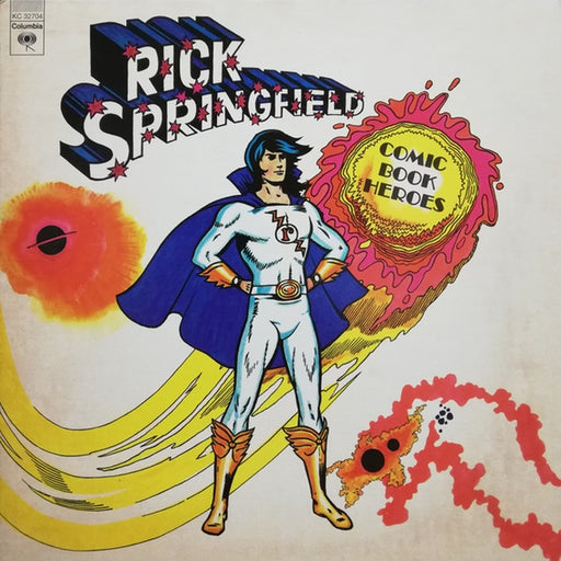 Rick Springfield – Comic Book Heroes (LP, Vinyl Record Album)